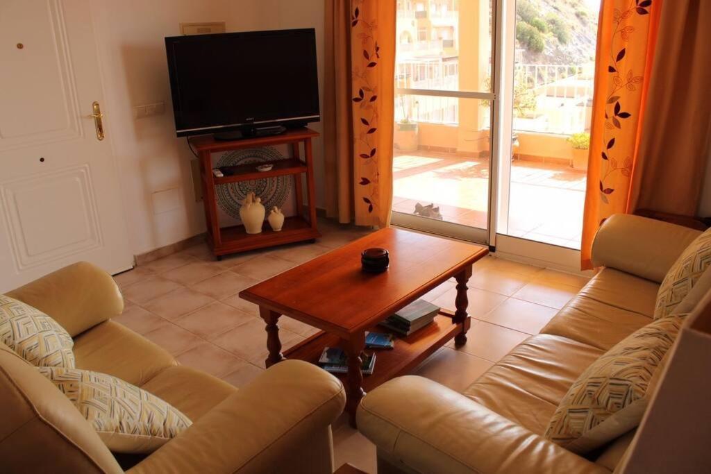 Great Sea View, Pool & Parking Appartement Mojácar Buitenkant foto